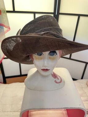 Original authentic Ascot Hat KENTUCKY Derby garden Tea party church weddings!